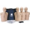 Prestan Adult Manikin 4-Pack, Medium Skin, w/CPR Feedback Monitor