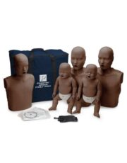 PRESTAN Professional Manikin Family Pack with CPR Feedback (Dark Skin)