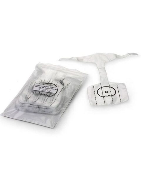 PRESTAN Professional Infant Face-Shield/Lung-Bags, 50-Pack