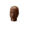 Prestan Professional Adult Manikin Jaw Thrust Head Assembly - Dark Skin
